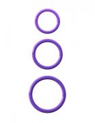 Fantasy C-Ringz Silicone 3 Piece Stamina Set Purple