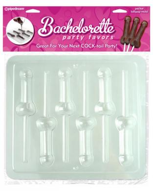 Bachelorette Pecker Lollipop Mold