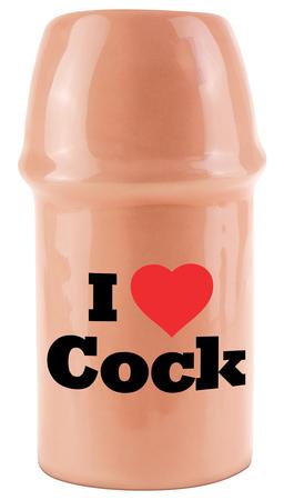 Bachelorette Party Mug I Heart Cock Ceramic