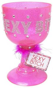 Bachelorette Party Favors Sexy Bitch Pimp Cup Pink