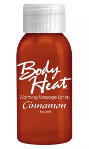 Body Heat Warming Massage Lotion Cinnamon 1oz
