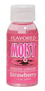 Moist Flavored Lube Strawberry 1oz