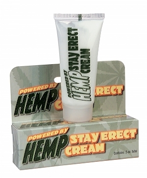 Hemp Stay Erect Cream .5 fl.oz.
