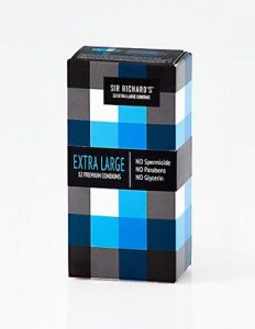 Sir Richard's Extra Large Latex Condoms 12 Pack