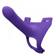 Zoro 5.5 inches Purple Strap On