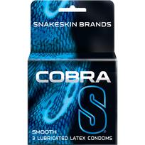 Cobra S Smooth Latex Condoms 3 Pack