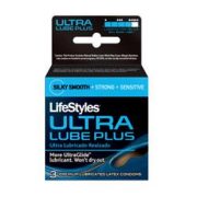 Lifestyles Ultra Lubricated Condoms 3 Pack