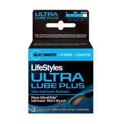 Lifestyles Ultra Lubricated Condoms 3 Pack
