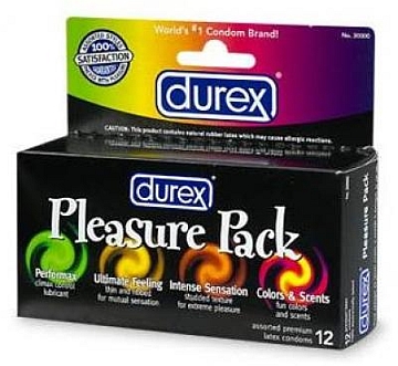 Durex Pleasure Pack 12pk