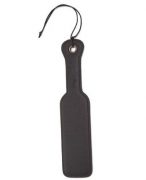 Rapture Leather Paddle 12 Inches Black