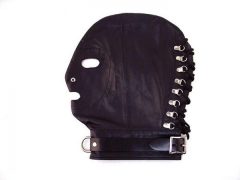 Rouge Mask D-Ring Lockable Buckle Strap Black