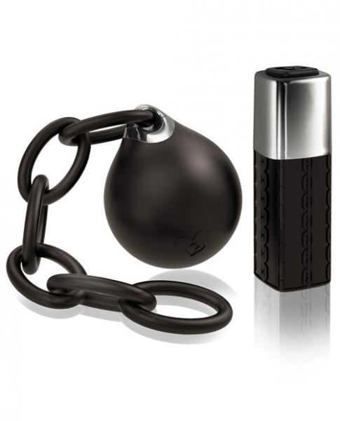 Lust Linx Remote Ball & Chain Kegel Ball 10 Speed Black