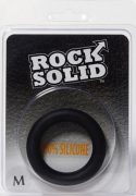 Rock Solid Silicone Black C Ring Medium