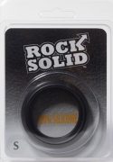 Rock Solid Silicone Black C Ring