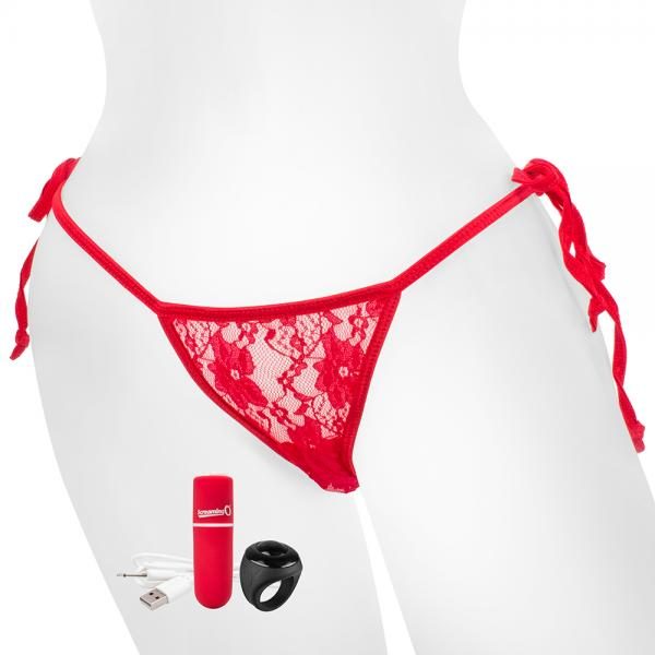 My Secret Remote Control Panty Vibe Red O/S