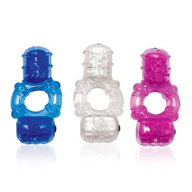 The Big O 2 Vibrating Ring Assorted Colors