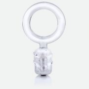 Dongle C Ring Dangling Ball Vibe Clear