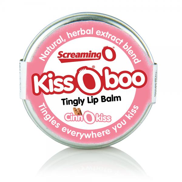 KissOboo Tingly Lip Balm Cinnamon .45oz Tin