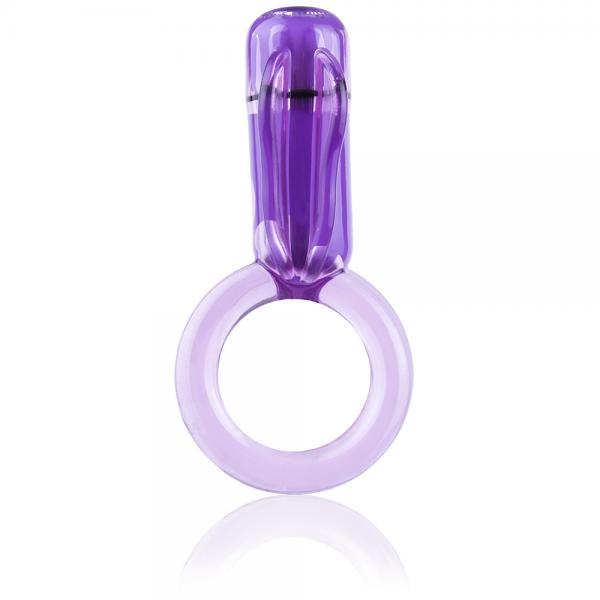 Opium Vibrating Pleasure Ring Purple