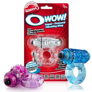 O Wow Vibrating Ring Assorted Colors