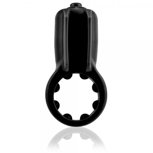 Primo Minx Black Vibrating Ring with Fins