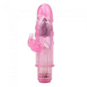 First Time Bunny Teaser Vibrator Waterproof - Pink