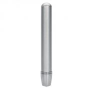 Aluminum Heat Wave Slender Silver Vibrator