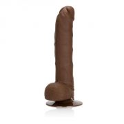 Emperor 6.75 inches Silicone G 10 Function Brown Dildo