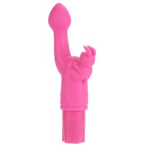 Silicone Bunny Kiss Pink Vibrator