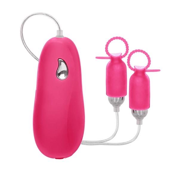 Nipple Pleasurizers Vibrating Pink