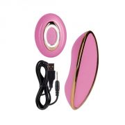 Juliette Wireless Remote Control Silicone Rechargeable Panty Massager - Pink