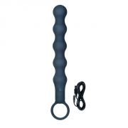 Lust L4.5 Silicone Anal Probe Waterproof Grey 8.5 Inch