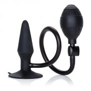 Silicone Inflatable Plug Black