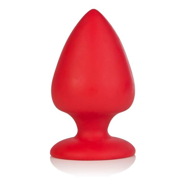 Colt XL Big Boy Silicone Anal Plug Red 4.5 Inch