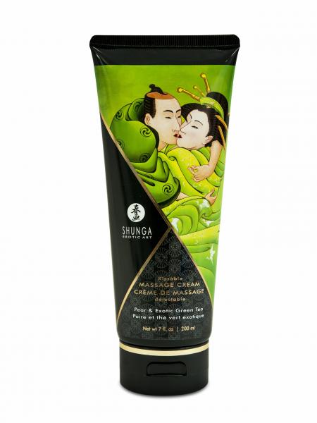 Shunga Massage Cream Pear & Green Tea 7oz