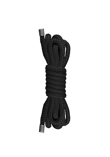 Ouch Japanese Mini Rope 4.9ft Black