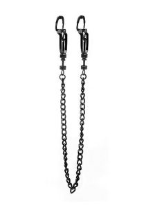 Ouch Helix Nipple Clamps Black