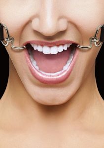 Ouch Hook Gag Black O/S