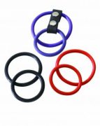 Interchangeable Dual Cock Ring Set