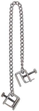 Adjustable Press Nipple Clamps With Link Chain