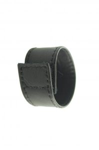 C And B Gear Velcro Stretcher Leather 1 Inch - Black