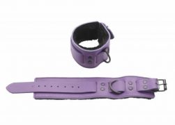 Wrist Restraints W/Fur - Purple