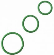 Rubber C Ring Set - Green