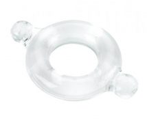 Elastomer Cock Ring - Clear