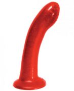 Sportsheets Flare Silicone Dildo Flared Base Red