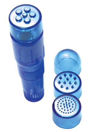 Sex In The Shower Mini Massager Waterproof - Blue