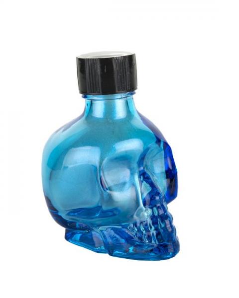 Liquid Latex Sparkle Body Glitter Blue Skull 1oz