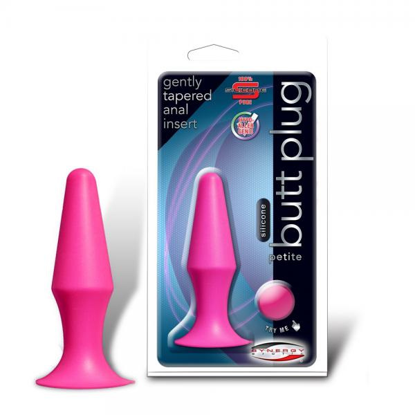 Silicone Butt Plug Small Pink