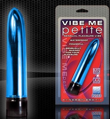 Vibe Me Petite W/P Massager Luster Blue