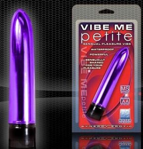 Vibe Me Petite W/P Massager Luster Violet